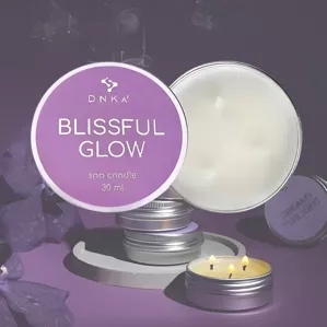 DNKa Spa Candle Спа-свічка 30мл Blissful Glow (жасмин і півонія)